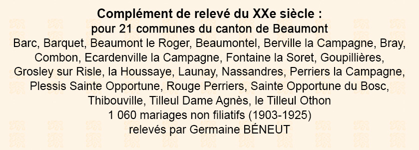 information du cercle