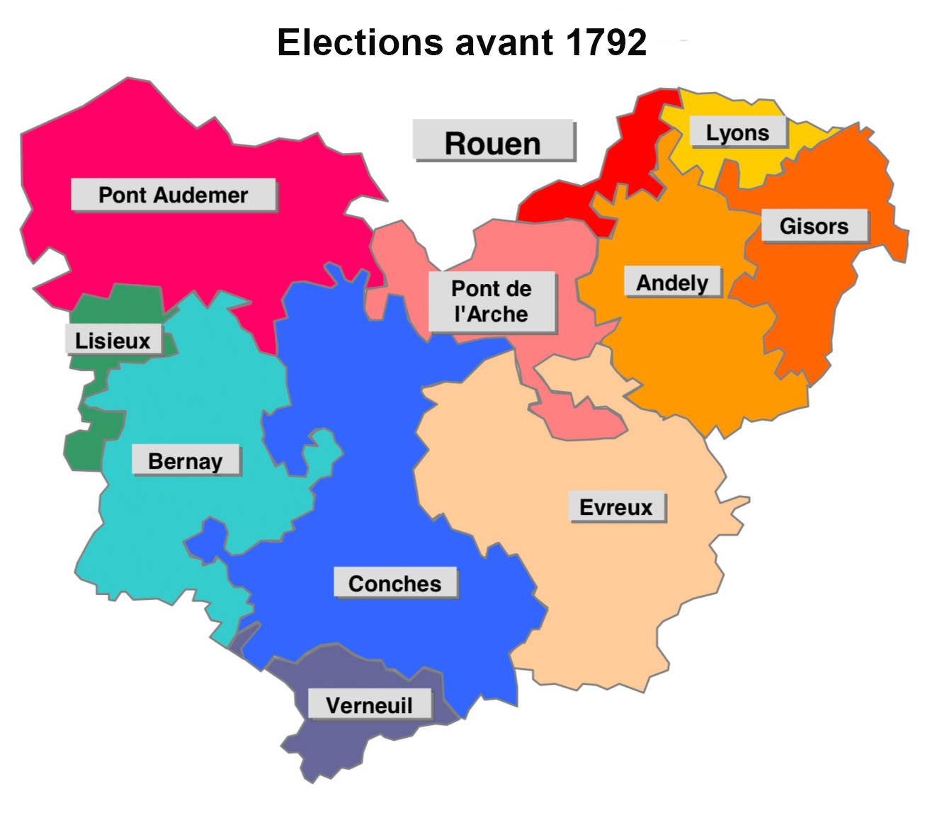 Elections avant 1792