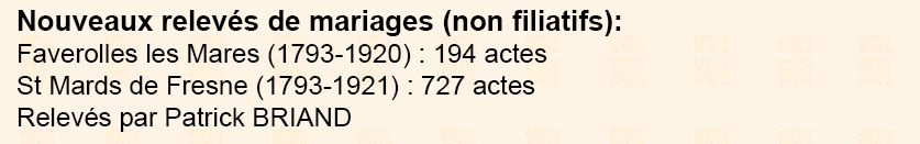 information du cercle