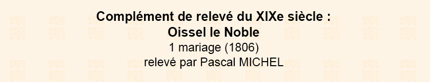 information du cercle