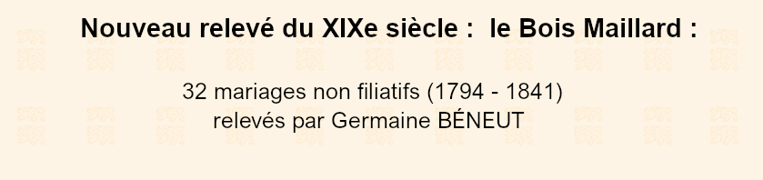 information du cercle