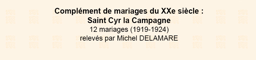 information du cercle