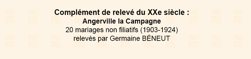 information du cercle