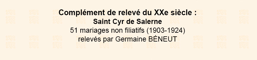 information du cercle