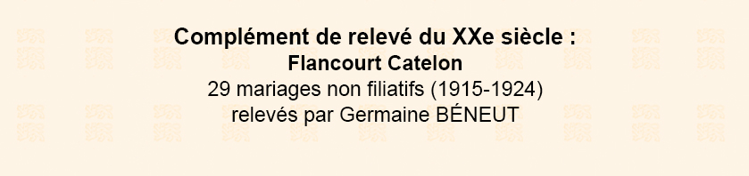 information du cercle